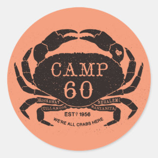 Pegatina Redonda Pegatinas Crabby