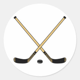 Pegatina Redonda Pegatinas cruzadas