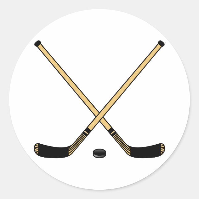 Pegatina Redonda Pegatinas cruzadas (Anverso)