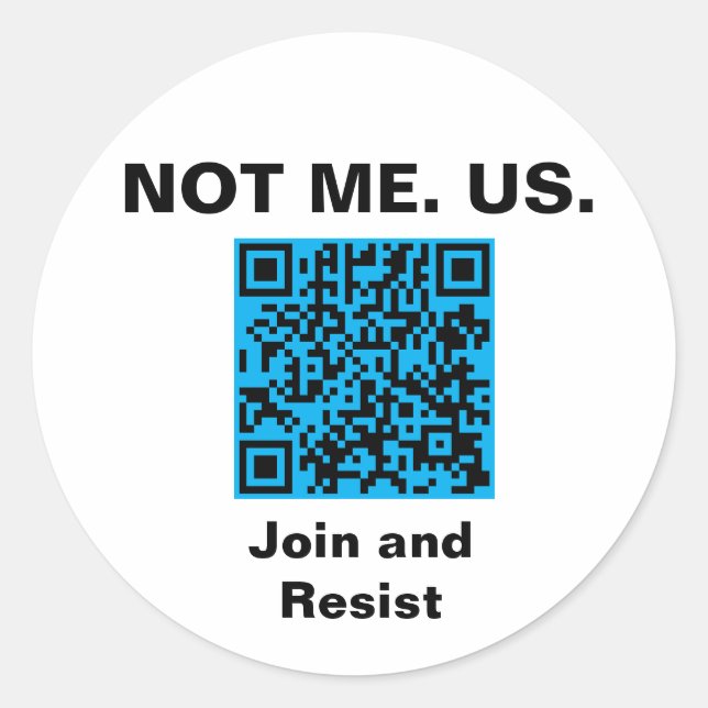 Pegatina Redonda pegatinas cuadrados de 3 pulgadas. Hoja de 6. (Anverso)