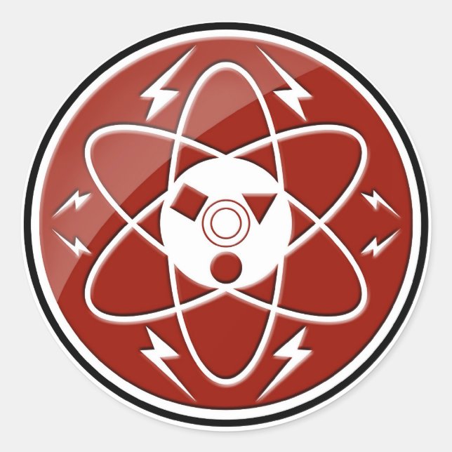 Pegatina Redonda pegatinas de 3 pulgadas (Anverso)