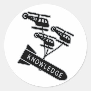 Pegatina Redonda Pegatinas de Andy Howell