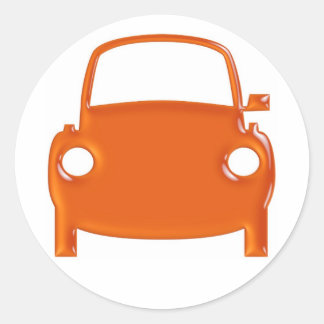 Pegatina Redonda ¡Pegatinas de Azúcar Bugs!