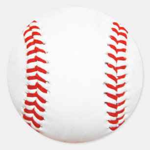 Pegatina Redonda Pegatinas de béisbol