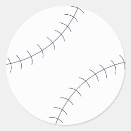 Pegatina Redonda Pegatinas de béisbol clásicos