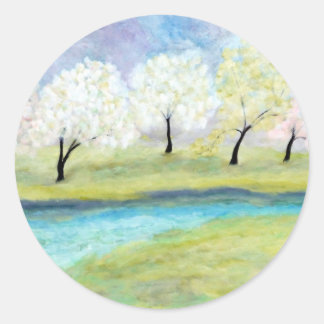 Pegatina Redonda Pegatinas de Brendan Loughlin