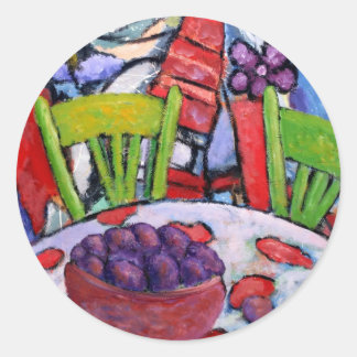 Pegatina Redonda Pegatinas de Brendan Loughlin