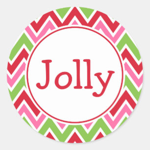 Pegatina Redonda Pegatinas de Bright Jolly