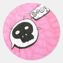 Pegatinas de calavera mellow