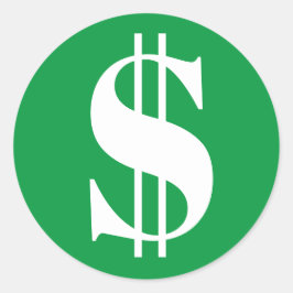 Pegatina Redonda Pegatinas de calendario de Payday $