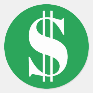 Pegatina Redonda Pegatinas de calendario de Payday $