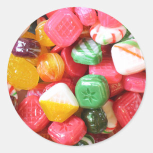 Pegatina Redonda Pegatinas de Candies