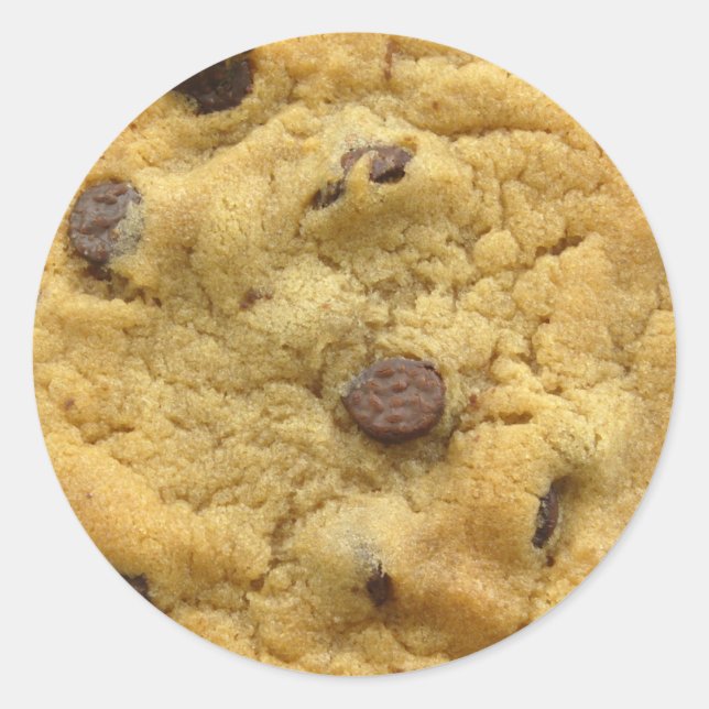 Pegatina Redonda Pegatinas de cookies 0001 (Anverso)