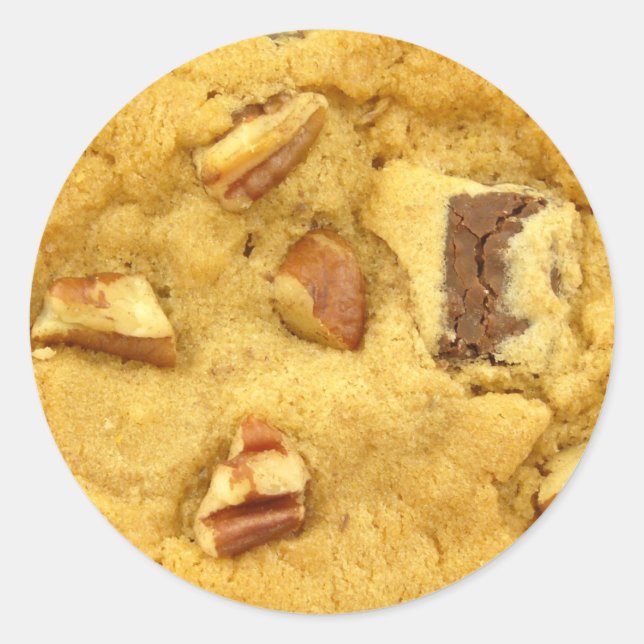 Pegatina Redonda Pegatinas de cookies 0003 (Anverso)