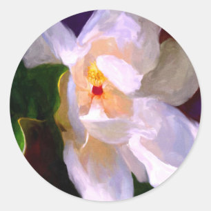 Pegatina Redonda Pegatinas de Dixie Lane Magnolia