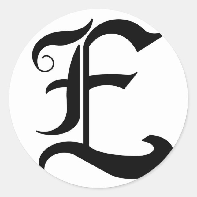 Pegatina Redonda Pegatinas de Empire Personalizado (Anverso)