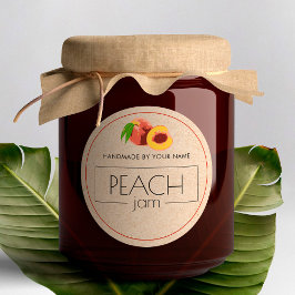 Pegatina Redonda Pegatinas de etiquetas de productos pequeños de pe