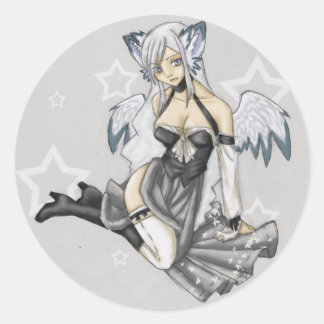 Pegatina Redonda Pegatinas de Fiore