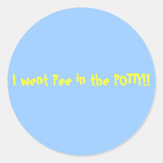 Pegatina Redonda Pegatinas de formación de talento