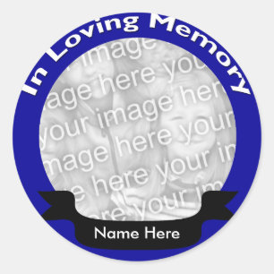 Pegatina Redonda Pegatinas de fotografía