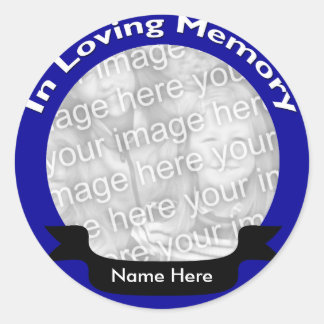 Pegatina Redonda Pegatinas de fotografía