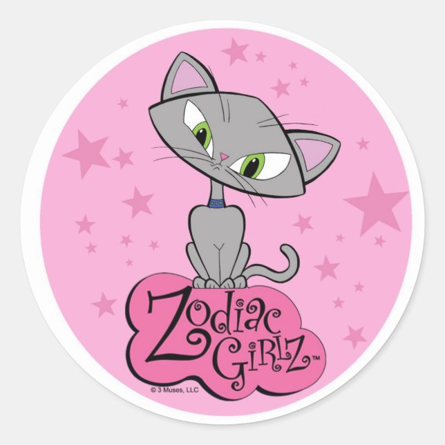 Pegatina Redonda Pegatinas de Friendz (Anverso)