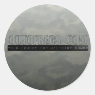 Pegatina Redonda Pegatinas De Fuera De Regs