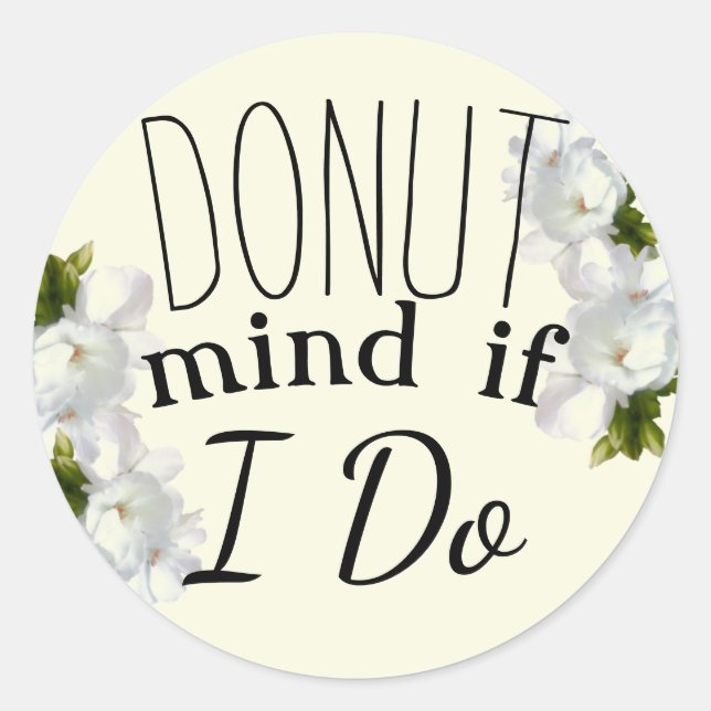 Pegatina Redonda Pegatinas de Goody Bag (Anverso)