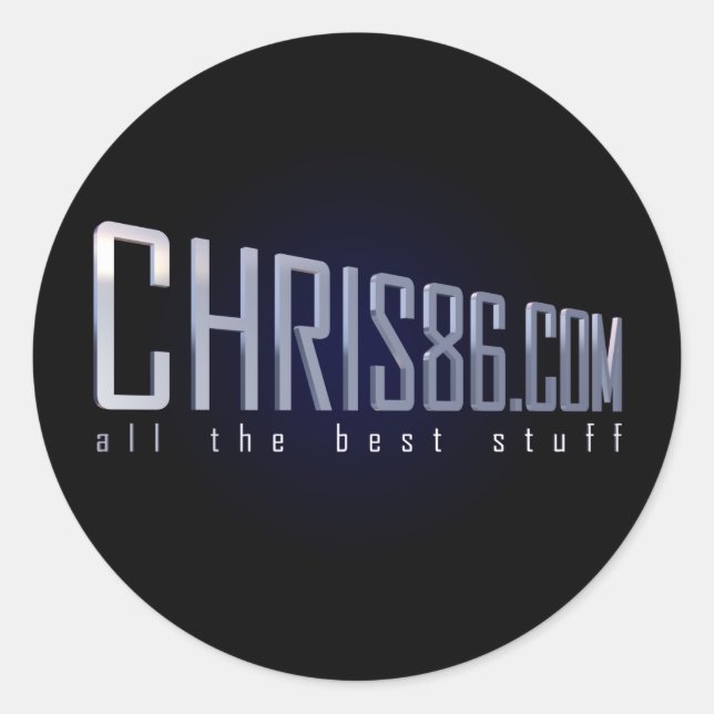 Pegatina Redonda pegatinas de Guay (Anverso)