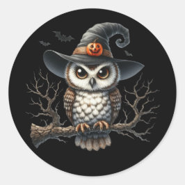 Pegatina Redonda Pegatinas de Halloween