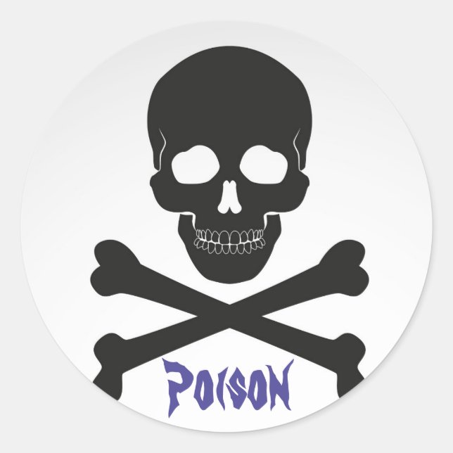 Pegatina Redonda Pegatinas de Halloween (Anverso)