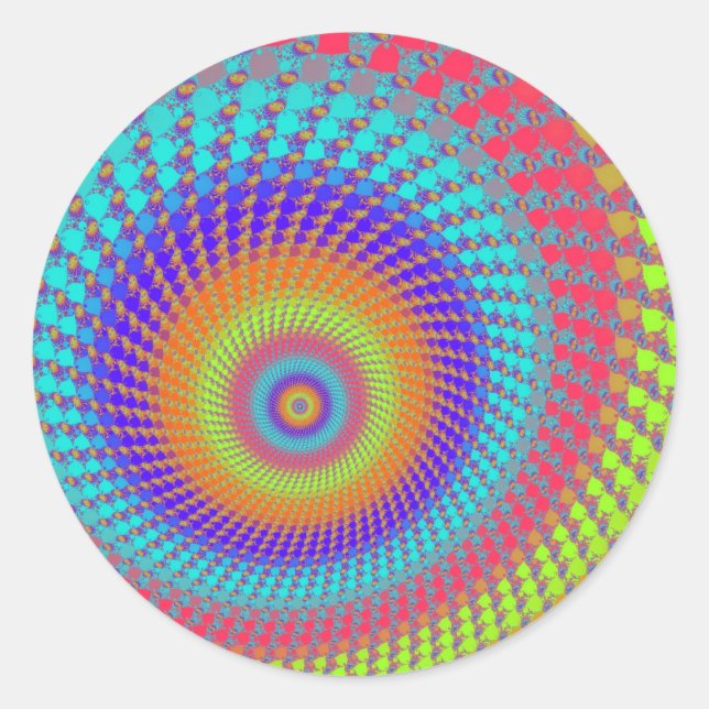 Pegatina Redonda Pegatinas de Highlighter Pen Roundalls (Anverso)