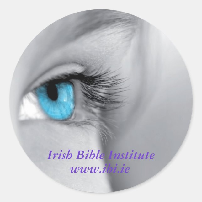 Pegatina Redonda PEGATINAS de IBI (Anverso)