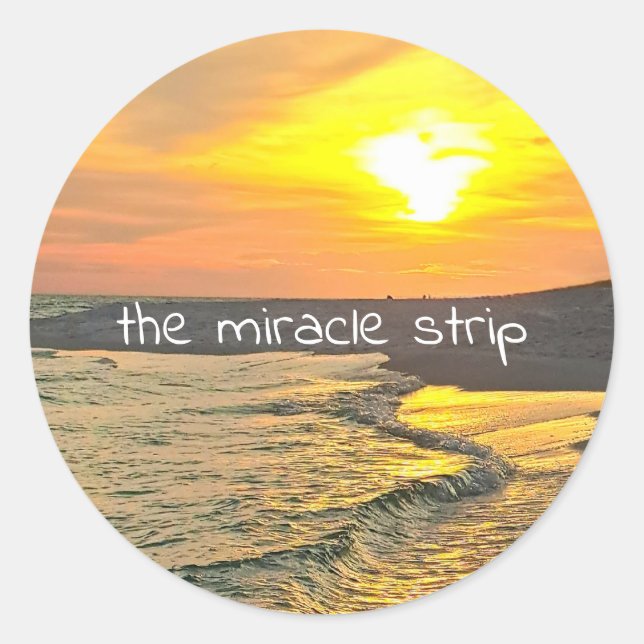 Pegatina Redonda Pegatinas de imágenes (Anverso)