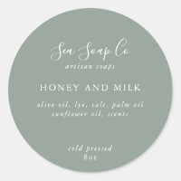 Pegatinas de jabón personalizables