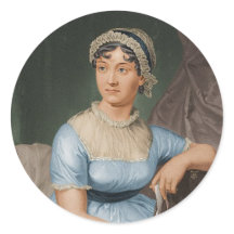 Pegatinas de Jane Austen