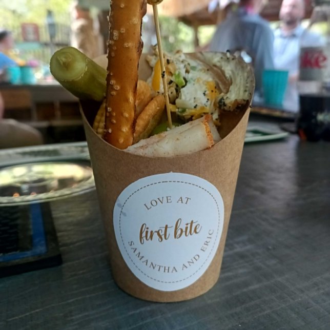 Pegatina Redonda Pegatinas de la Copa Charcuterie (Subido por el creador)