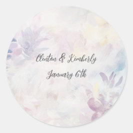 Pegatina Redonda Pegatinas de la Ronda de Personalizables Adara Ele