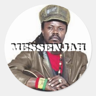 Pegatina Redonda Pegatinas de la Ronda Luciano ST