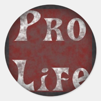 Pegatina Redonda Pegatinas de la ronda negra de moda