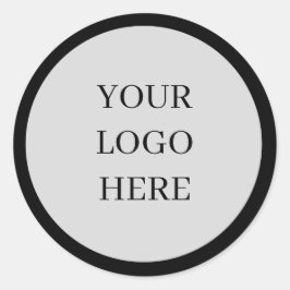 Pegatina Redonda Pegatinas de logotipo de negocio redondo personali