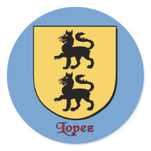 Pegatinas de López Family Shield