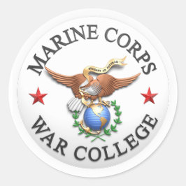 Pegatina Redonda Pegatinas de MCWAR