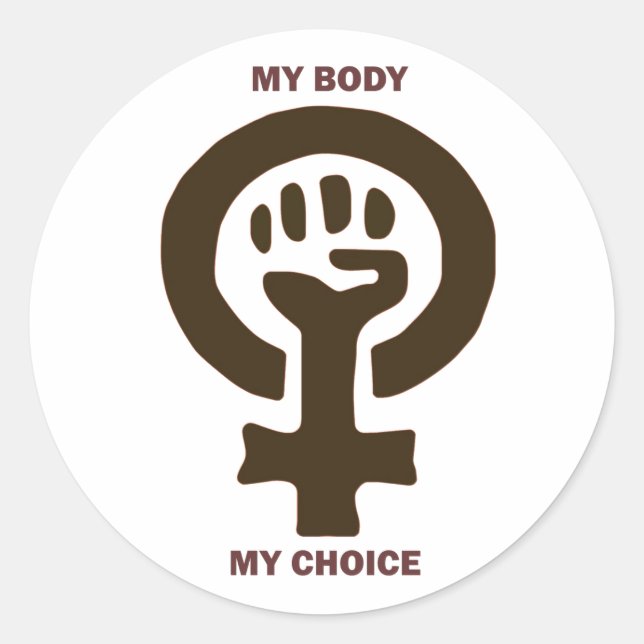 Pegatina Redonda Pegatinas de mi elección (Anverso)