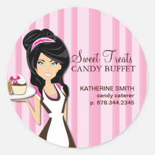 Pegatina Redonda Pegatinas de panadería