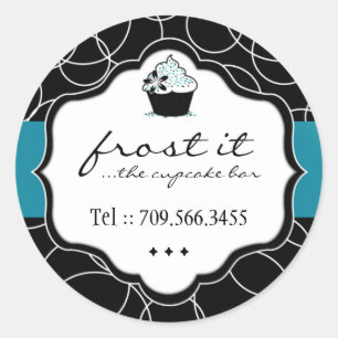 Pegatina Redonda Pegatinas de panadería de lujo