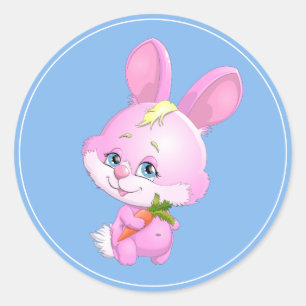 Pegatina Redonda Pegatinas de Pascua