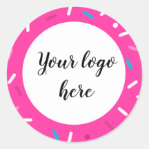 Pegatinas de patrón Sprinkle de color brillante