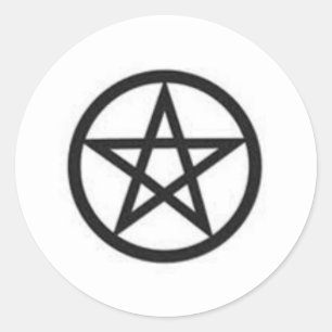 Pegatina Redonda Pegatinas de Pentagram