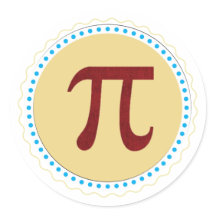 Pegatinas De Pi Redondo Pequeño